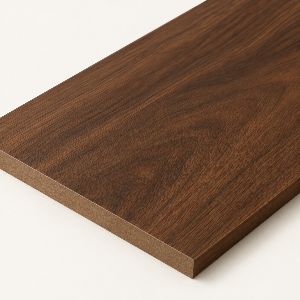 MDF Minimalist Metal Frame Desk